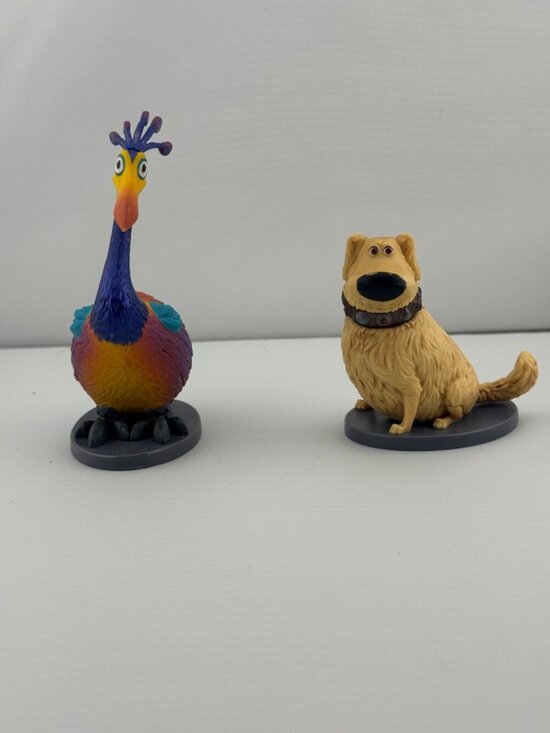 Disney Other - Disney Pixar Up Figurines Kevin & Dug Resin Collectibles Display Set